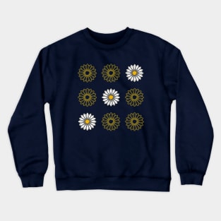 Daisy flower Crewneck Sweatshirt